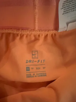 Nike Orange Tennis Skirt thumbnail 3
