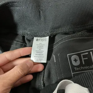 FIGS Technical Collection‎ Black Scrub Jogger Pants XS TW2021 Drawstring Medical thumbnail 4