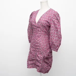 Maje‎ Floral Embroidered Puff Sleeve Dress thumbnail 10