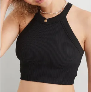 Aerie Ribbed Halter Top thumbnail 1