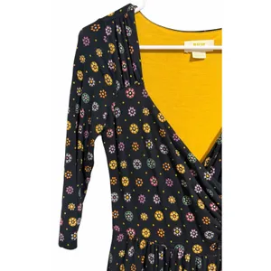 Maeve‎ Anthropologie Archival Midi Motif Faux Wrap Dress Women's Size X-Small thumbnail 8