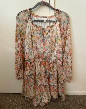Lauren Conrad Floral Dress thumbnail 1
