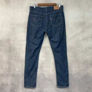 Levis Classic Mid Rise‎ Skinny Jeans Womens 31 Dark Wash Stretch Minimal Indie thumbnail 13
