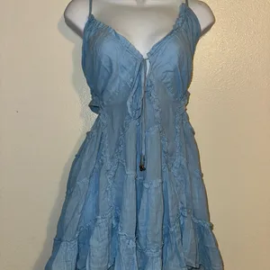 Free People Free-Est “Clarksprur” Tiered Mini Dress thumbnail 2