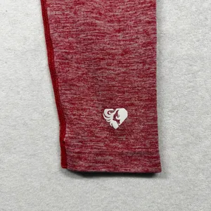 Women’s Best Seamless Leggings Size Small Red Heather High Rise Workout thumbnail 4