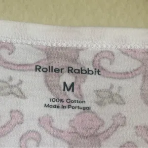 Roller Rabbit Women's Henley Monkey Print Pajama Top thumbnail 3