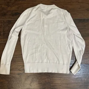 Lululemon oatmeal crewneck longsleeve cotton & cashmere sweater thumbnail 2