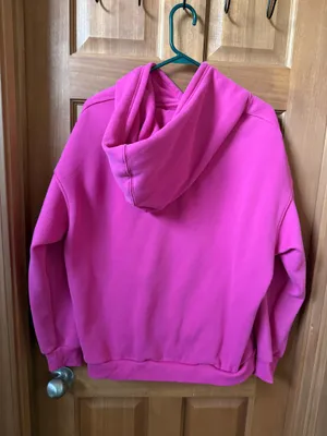 Pink Hoodie Size M thumbnail 2