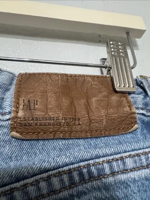 GAP Denim Slim Fit Jeans Light Blue Wash Size 28x28 thumbnail 3