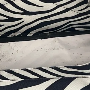 Marc Jacobs Black and White Zebra Print Travel diaper bag, tote Beach Bag thumbnail 10