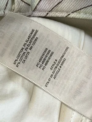 Wilfred Free Aritzia Melina Pant High Rise Straight Leg Swirl Print Twill Sz 6 thumbnail 5