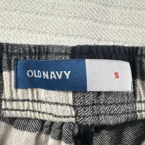 Old Navy Buffalo Plaid Flannel Pajama Lounge Pants Black White Women’s Size S thumbnail 12