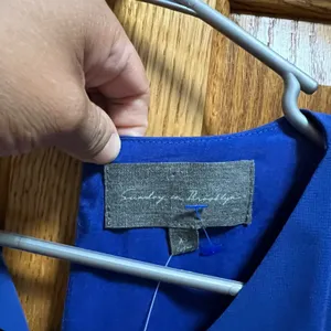 Sunday in‎ Brooklyn Mamie woven jumpsuit in cobalt blue size XS thumbnail 6