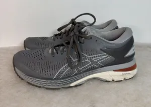 Asics Gel Kayano 25 Womens Sz US 8.5 Carbon Gray Running Athletic Shoes 1012A026 thumbnail 1