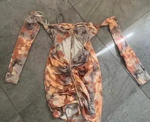 Women’s tie dye dress thumbnail 1