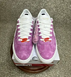 Skechers Arch Fit Legends Vivid Hues Pink Women’s Size 8.5 Podiatric Accepted thumbnail 1