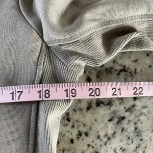 James Perse Shawl Collar Blazer Wmn 4 Taupe Minimalist French Terry‎ Casual Luxe thumbnail 8