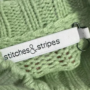 Revolve Sola Turtleneck Stitches & Stripes Green‎ Sweater Size Small thumbnail 5
