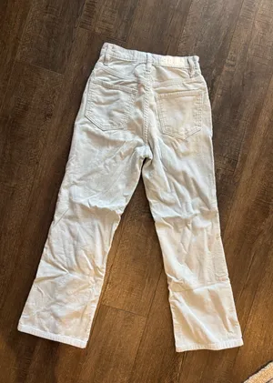 PacSun High-Rise Bootcut Corduroy Blue Pants thumbnail 5