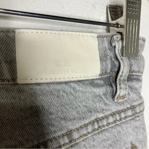 MNG denim mom jeans‎ gray acid wash size 8 thumbnail 6