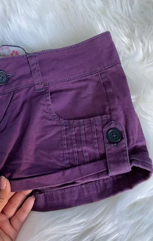 Refuge Purple Shorts thumbnail 3