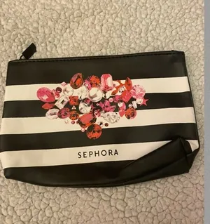 Limited Edition Holiday cosmetics bag by Sephora gemstone graphic thumbnail 1