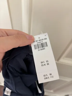Abercrombie & Fitch Pleated Elastic Waist Dress Pants 33 Short thumbnail 6