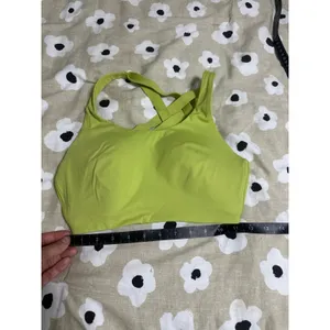 Lululemon Lime Green Sports Bra thumbnail 2