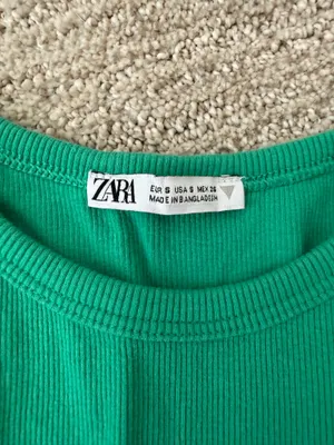 Green ZARA Tank thumbnail 3