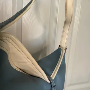 Vintage Y2k COACH Hampton Clip Blue Hobo Shoulder Bag thumbnail 8