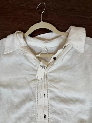 Anthropologie Matching Linen Set Small thumbnail 7