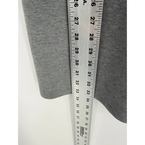 Albion Fit Neo Crop Scuba Sweatshirt Dress Gray S Puff Sleeve Long Sleeve Lounge thumbnail 5
