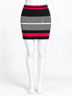 Title: NWT SEEK The Label Striped Knit Mini Skirt S thumbnail 10