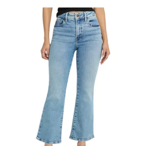 Good American Good Legs Crop Mini Boot Jeans Mid Rise 12/31 thumbnail 7