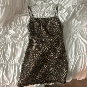 mini zara cheetah dress print xs thumbnail 1