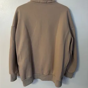 Trendy Queen Women's Half Zip Pullover Long Sleeve Sweatshirt Hoodie thumbnail 3
