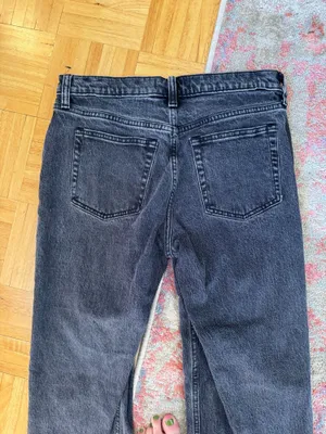 Black Low-Waisted Baggy Abercrombie Jeans thumbnail 5