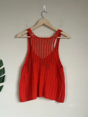 Free People Afterglow Knit Tank thumbnail 9
