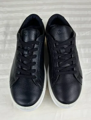 Women's Leather Ecco US 6./EU 37 Black Leather Soft Sneakers Comfort thumbnail 1