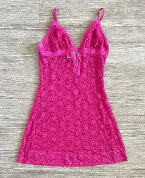 Rampage Pink Lace Slip thumbnail 1