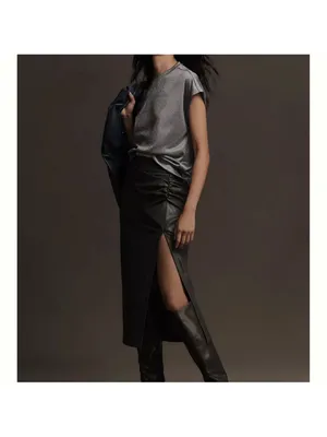 Anthropologie metallic top thumbnail 8