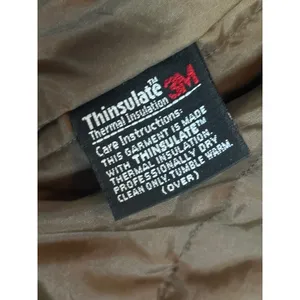 Vintage Rodes Professional Apparel Trench Coat Tan Double Breasted Thinsulate OS thumbnail 10
