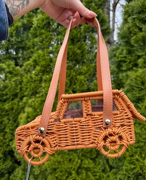 Tommy Bahama Woven Jeep Purse thumbnail 1