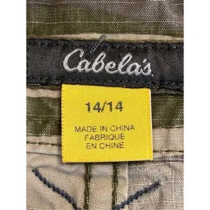 Cabela's Womens Bayou Pants Camo Cotton Ripstop Size 14/14 (4191) thumbnail 9