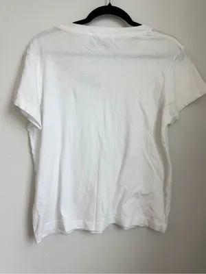 Wildfox White 'Let's Roll' Tee with Pink Dice thumbnail 3
