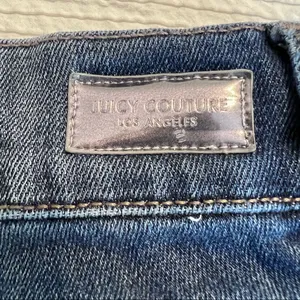 Juicy Couture jeans mid-rise frayed hem size 2 thumbnail 11
