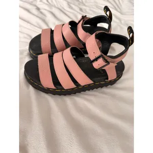 Dr. Martens Blaire Pink Leather Gladiator Platform Sandals Womens 8 thumbnail 4