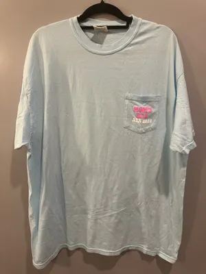 Comfort Colors Alpha Sigma Alpha Mom’s Day Pocket Tee thumbnail 1
