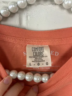 Sunkissed Coconut Orange Logo Tee Size L Size L thumbnail 5