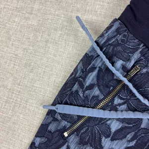 Athleta Trekkie North Jogger Pants Womens Size 6 Blue Floral Hiking Travel Nylon thumbnail 7